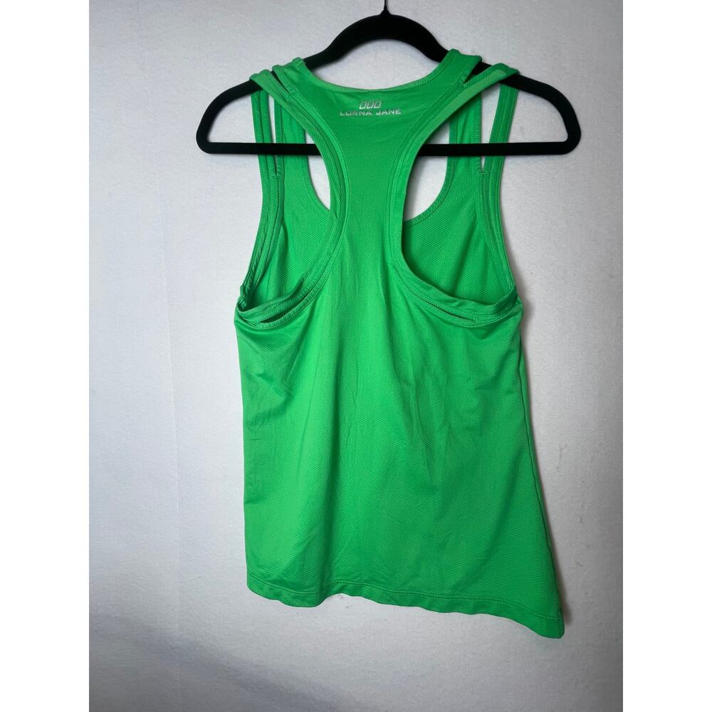 Lorna Jane Tank Top Womens Medium Black Activewear Scoop Neck
